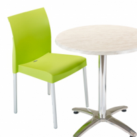 Modern Outdoor Poly Dining Chair thumbnail Modern Outdoor Poly Dining Chair thumbnail