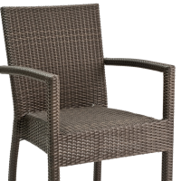Outdoor All weather Wicker Arm chair thumbnail