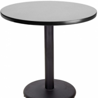 Gray Disc Base thumbnail restaurant tables, banquet tables, wood top tables, drop leaf tables, solid wood plank tables thumbnail