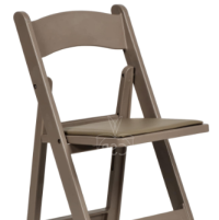 Beige Resin Folding Chair thumbnail