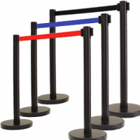 Retractable Belt Stanchions thumbnail Retractable Belt Stanchions thumbnail