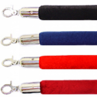 Stanchion Rope Velour Colors thumbnail Stanchion Rope Velour Colors thumbnail