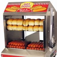 Hot Dog Steamer for Concession
