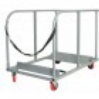 Attractive Priced storage cart for round, serpentine, half round tables