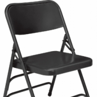 NPS 310 Black All Steel Folding Chair thumbnail NPS 310 Black All Steel Folding Chair thumbnail