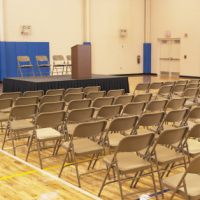Steel Folding Chair School Set Up thumbnail Steel Folding Chair School Set Up thumbnail