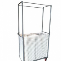 Poly Fold/ Fan Back Chair Cart