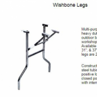 Round Wishbone Table legs thumbnail