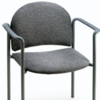 Expo Upholstered Arm Chair