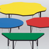 Classroom tables in all shapes and sizes