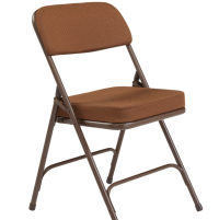 NPS 3219 Premium Gold Fabric Padded Folding Chair thumbnail