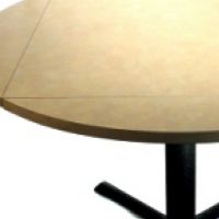 drop leaf tables are verstile and turn a square table into a round table thumbnail