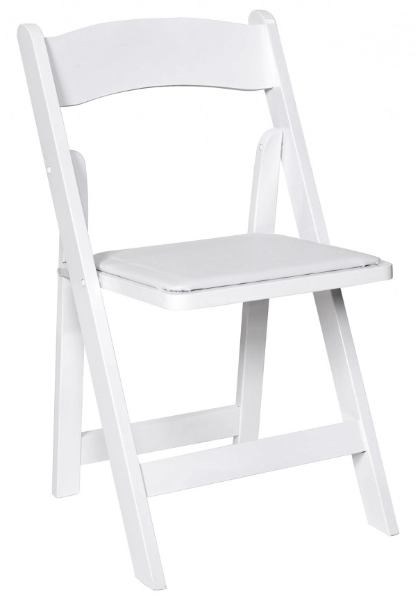 White Wood Folding Chair White Wood Folding Chair